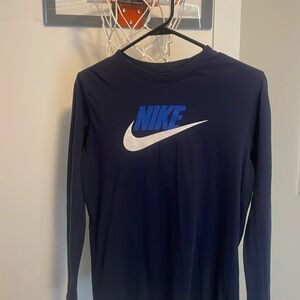 Nike Blue Long Sleeved Shirt 💙